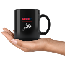 Load image into Gallery viewer, Astronaut in Training Black Mug