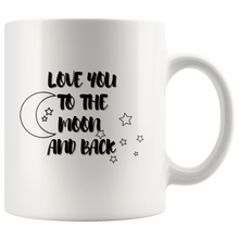 Load image into Gallery viewer, Love you to the Moon Accent Mug