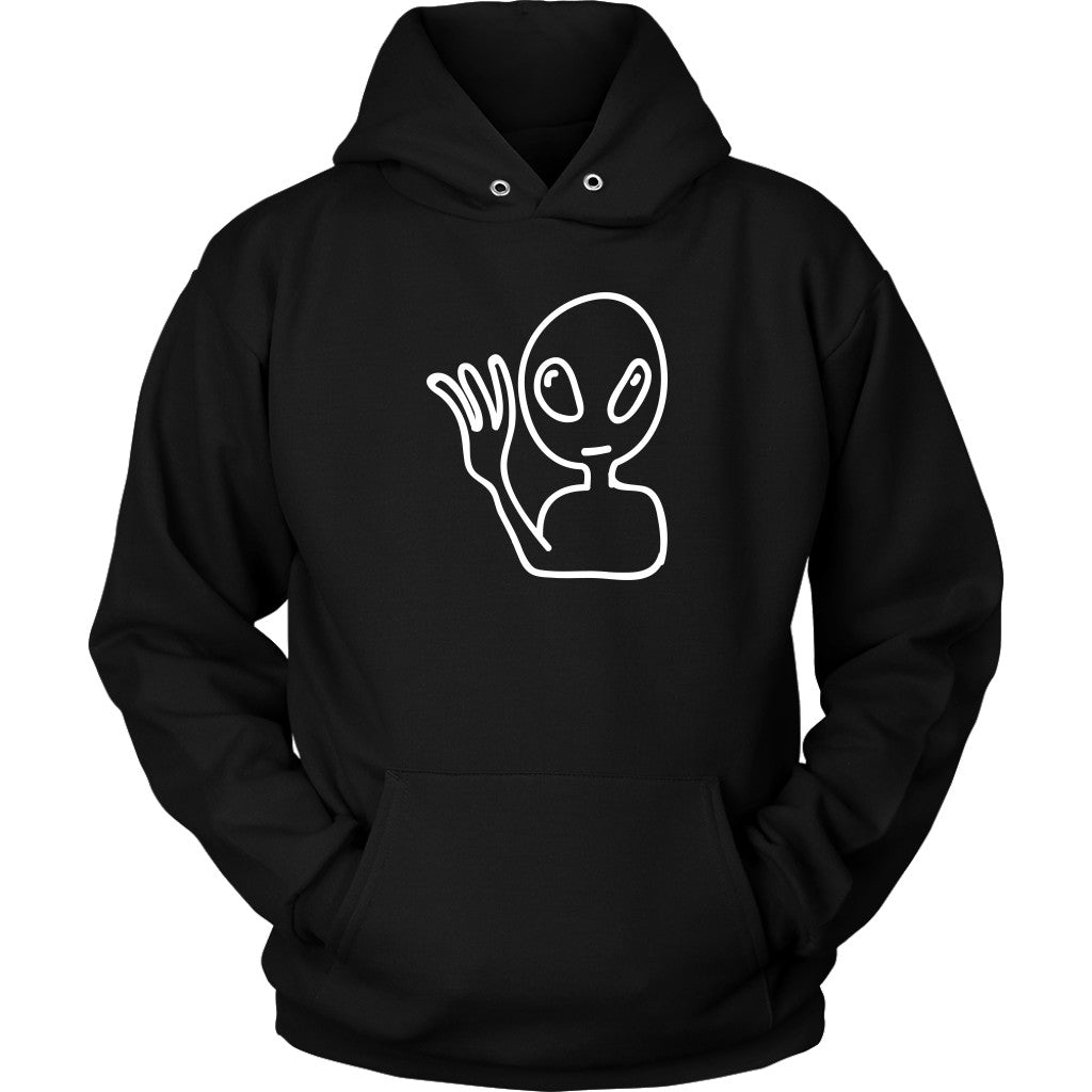 Alien Hello Hoodie