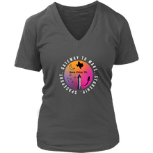 Load image into Gallery viewer, Gateway to Mars Patch Women&#39;s V-Neck
