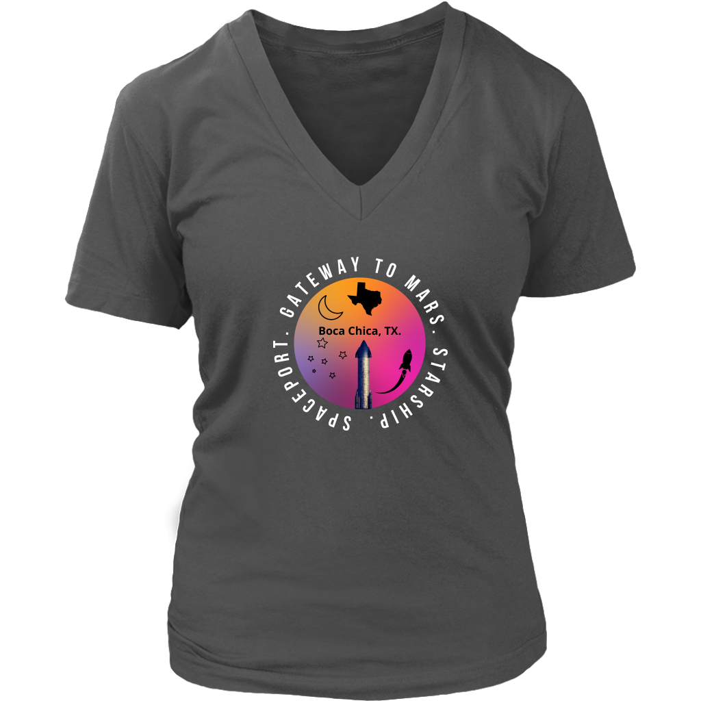 Gateway to Mars Patch Women's V-Neck