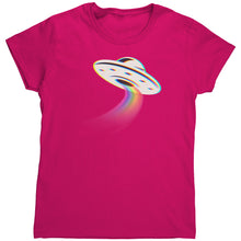 Load image into Gallery viewer, Rainbow Spaceship Tee
