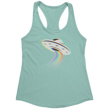 Load image into Gallery viewer, Rainbow Spaceship Tank
