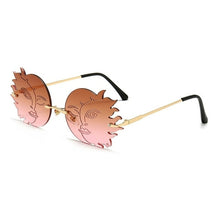 Load image into Gallery viewer, Fashion Rimless Sun Moon Sunglasses
