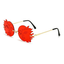 Load image into Gallery viewer, Fashion Rimless Sun Moon Sunglasses
