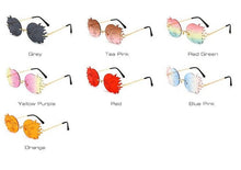 Load image into Gallery viewer, Fashion Rimless Sun Moon Sunglasses
