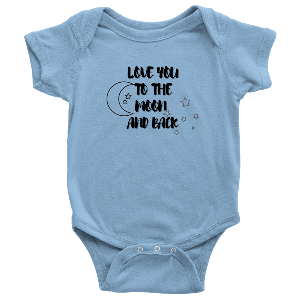 Love you to the Moon Baby Bodysuit