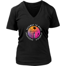 Load image into Gallery viewer, Gateway to Mars Patch Women&#39;s V-Neck
