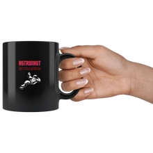 Load image into Gallery viewer, Astronaut in Training Black Mug
