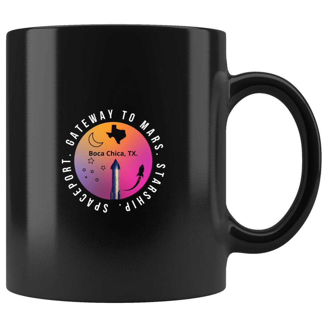 Gateway to Mars - Boca Chica Patch Mug